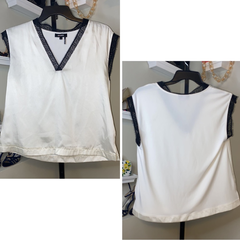 DKNY Donna Karan New York White Shirt - Picture 2 of 9